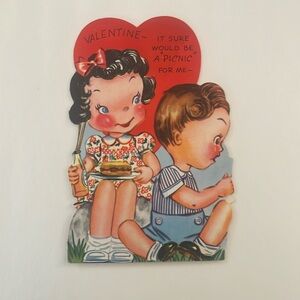 Vintage Valentines Day Card